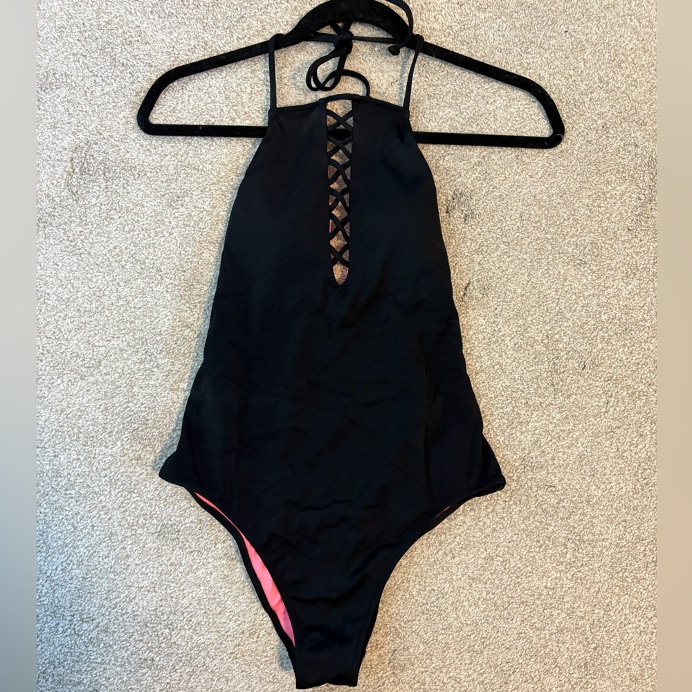 Victoria's Secret PINK Black One Piece